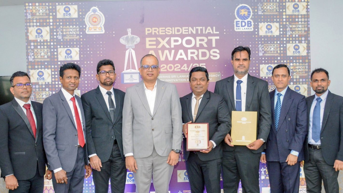 Variosystems team at the Presidential Export Award ceremony 2025